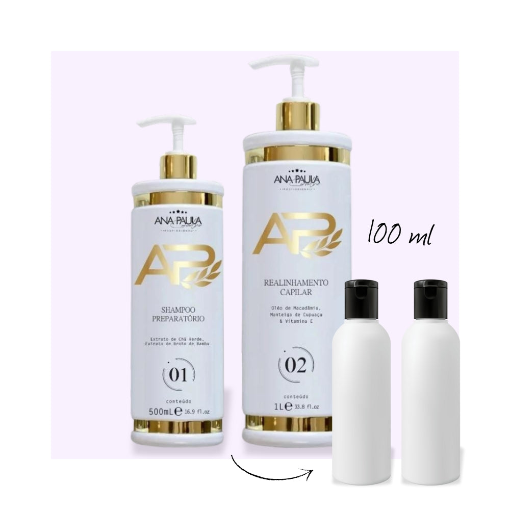 MINI KIT : Ana Paula Carvalho | Anti-Frizz | Lissage brésilien