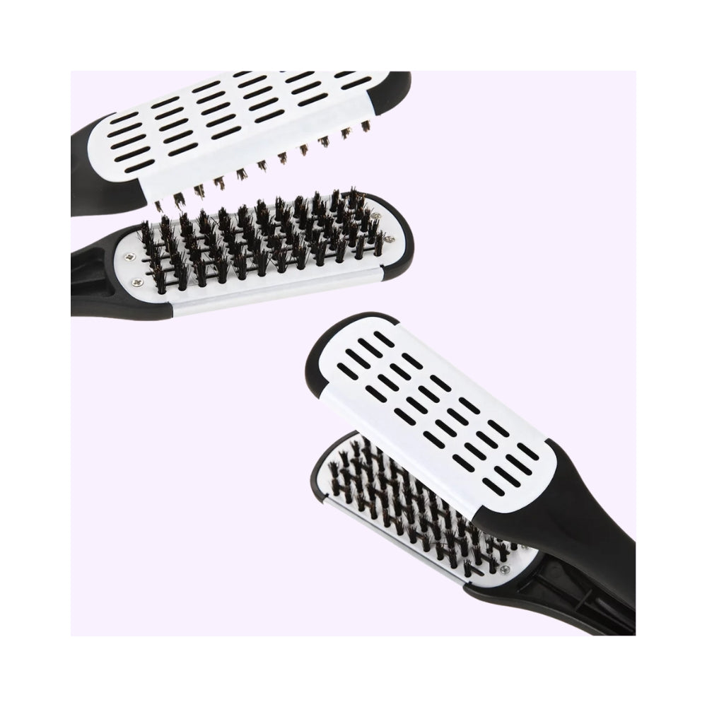 Accessoire | Brosse poils naturels double-face