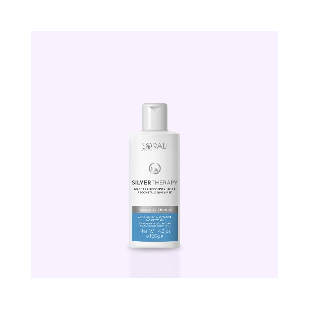 SORALI | Silver Therapy | Lissage brésilien déjaunissant - 120g