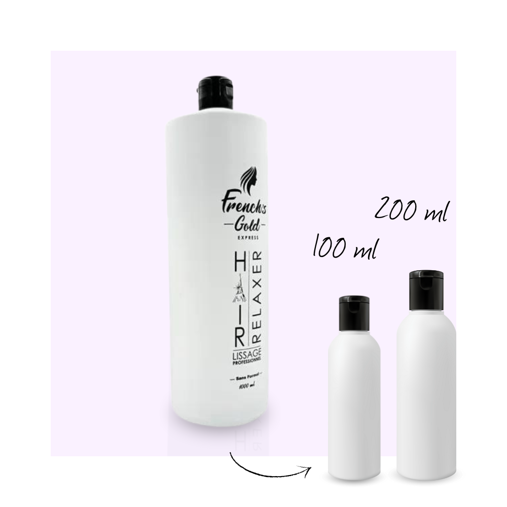 MINI KIT : French's Gold | HAIR RELAXER | Lissage Français - 100/200ml