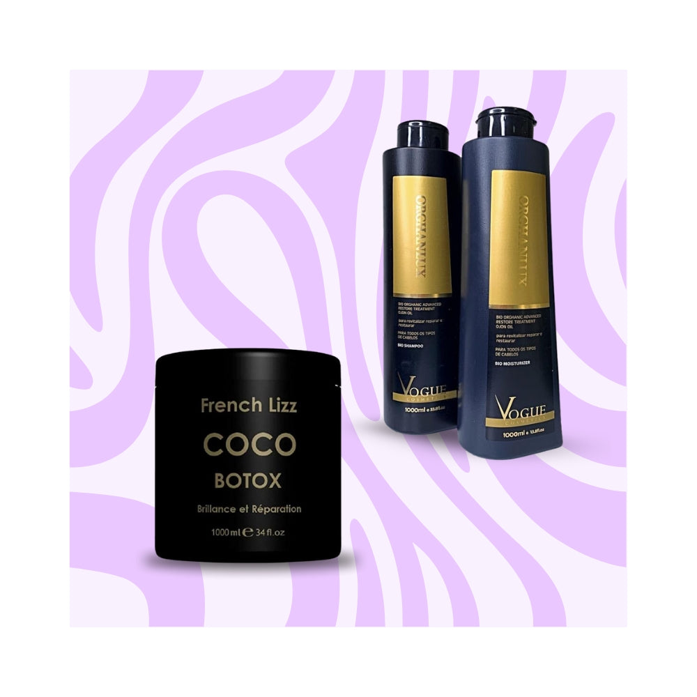 Mix&Liss | Vogue Orghanlux & French Lizz Coco | Lissage brésilien + Botox