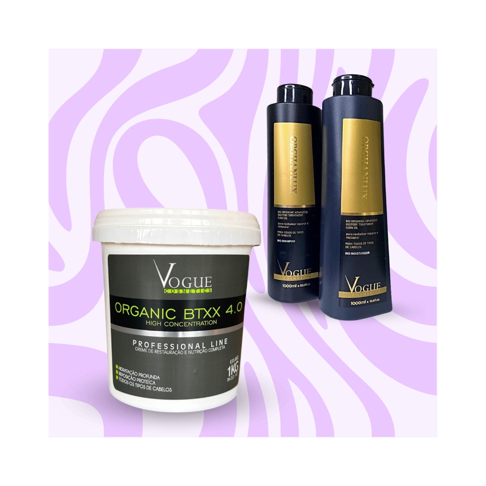 Mix&Liss | Vogue Orghanlux & Vogue Organic BTXX 4.0 | Lissage brésilien + Botox