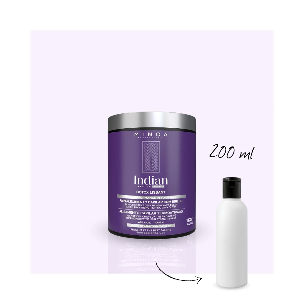 MINI KIT : MINOA | Indian Health Source | Botox Capillaire - 200ml