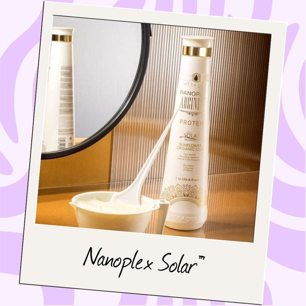 Vitta Gold | Nanoplex Solar™ | Lissage Protéine - 1L