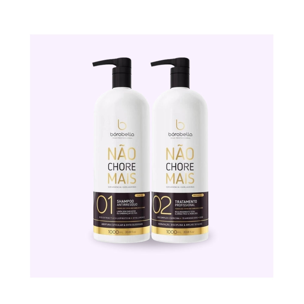 Bōrabella - Nao Chore Mais - Kit Lissage Brésilien 2x1L