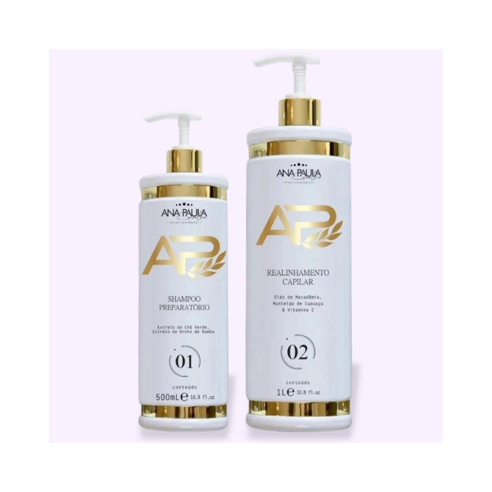 Ana Paula Caravalho | Anti-Frizz | Kit lissage brésilien - 1L