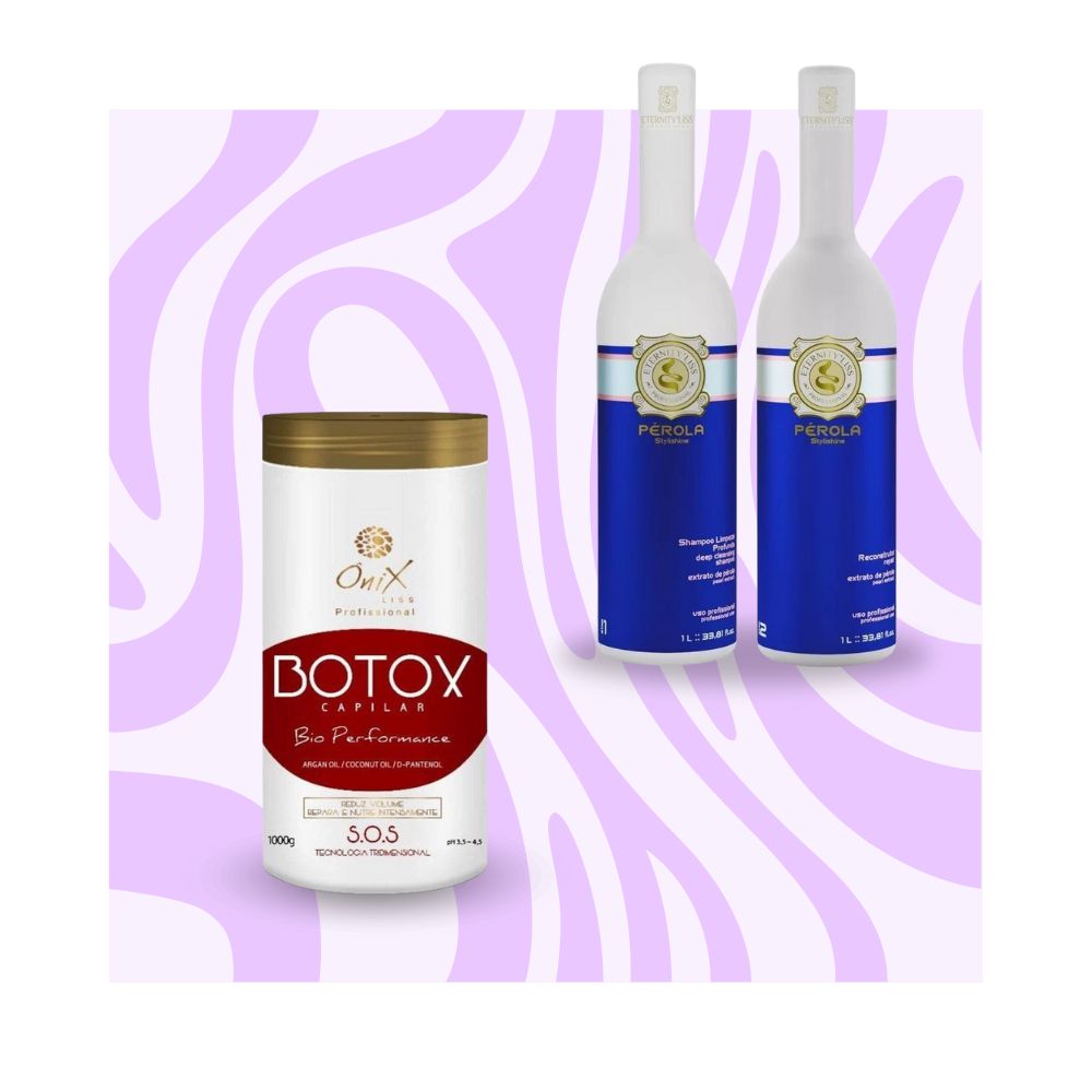 Mix&Liss | ETERNITY' LISS Pérola & Botox Ônix Liss | Lissage brésilien + Botox
