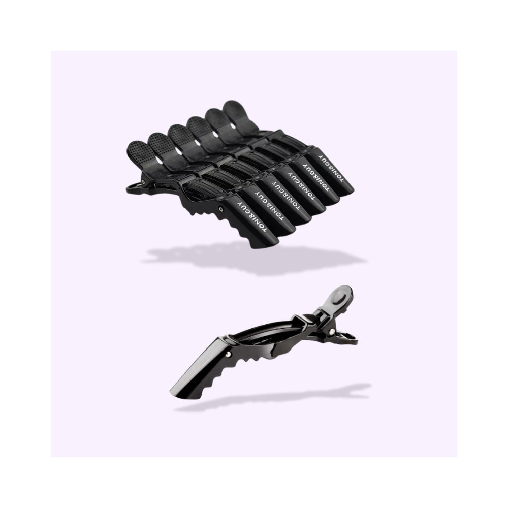 Accessoire | Pack de pinces crocodile noires 10cm - x6