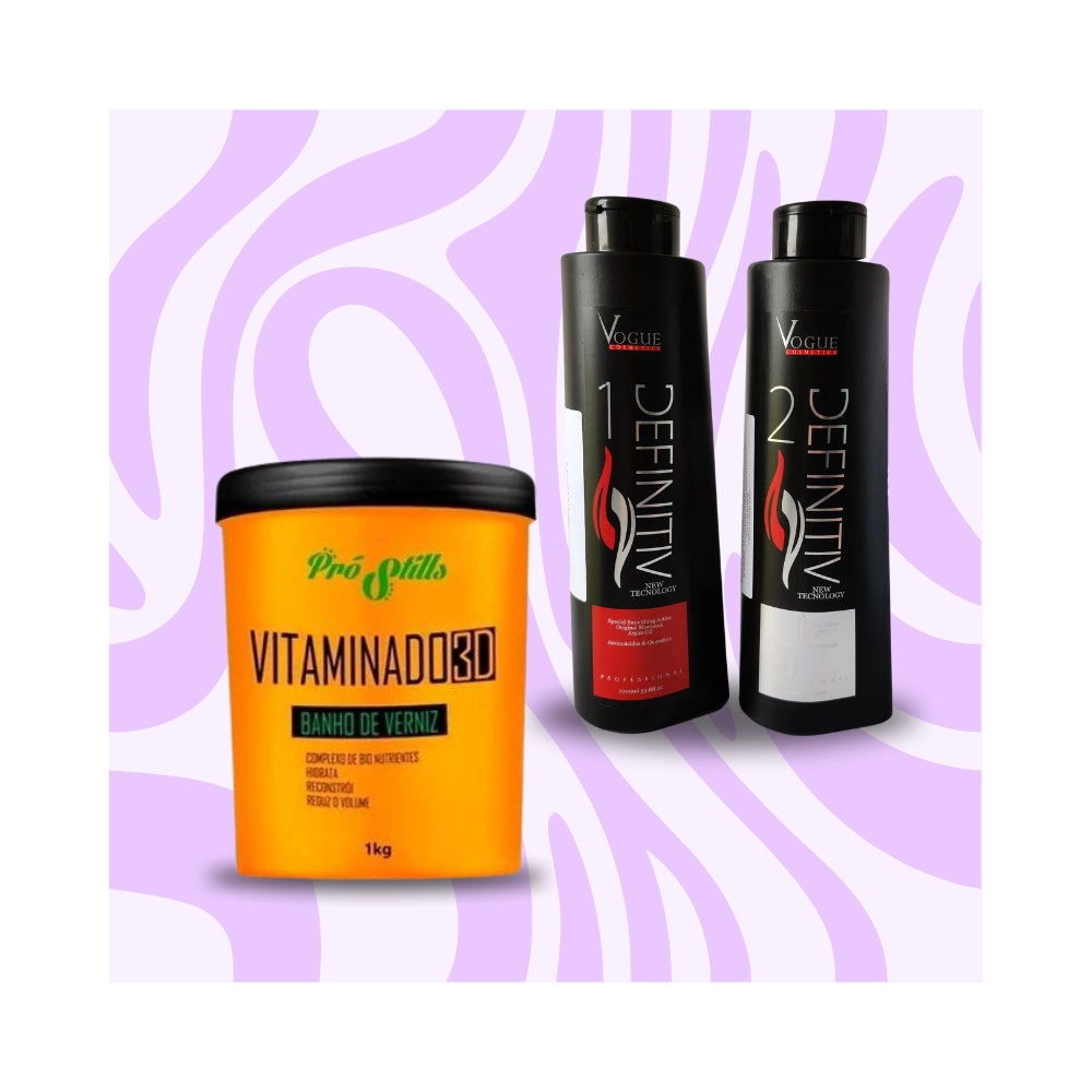 Mix&Liss | Vogue Definitiv & Pro Stills Vitaminado 3D | Lissage brésilien + Botox