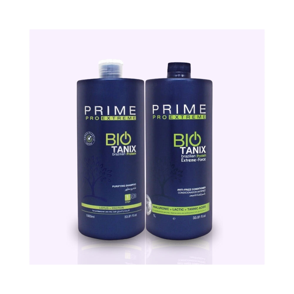 PRIME® Pro Extreme | Bio Tanix Extrem | Kit lissage au tanin - 2x1L