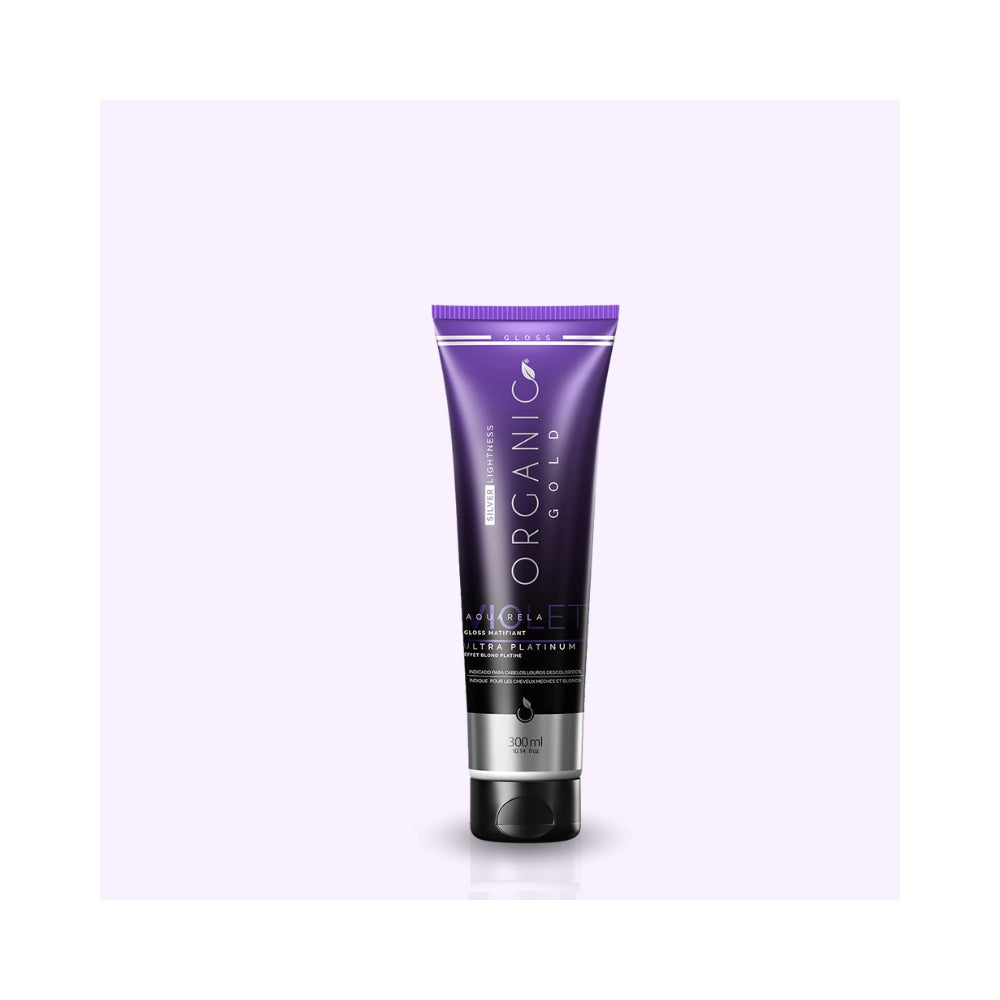 Organic Gold | Aquarela Ultra Platinum Violet | Shampoing Silver - 300ml