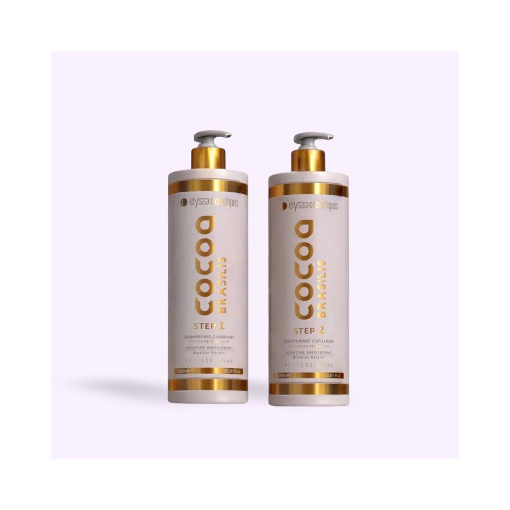 Elyssa Cosmetiques | Cococa Brasilis | Kit lissage brésilien - 1L