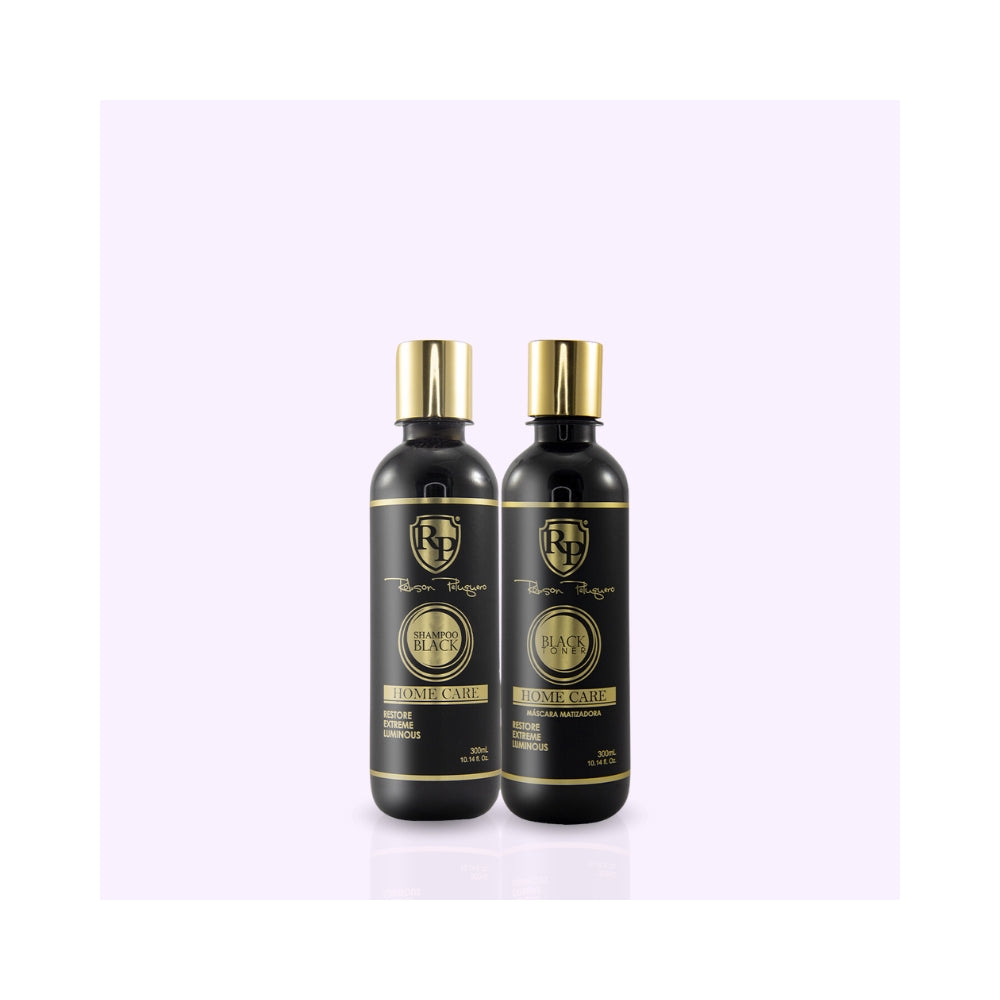 Robson Peluquero | Home Care Black | Duo shampoing & masque - 2x300ml