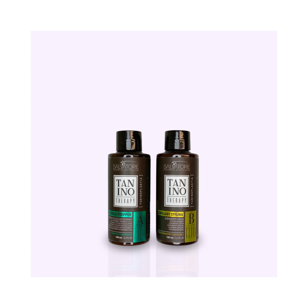 Salvatore | Tanino Therapy | Kit lissage au tanin - 2x100ml