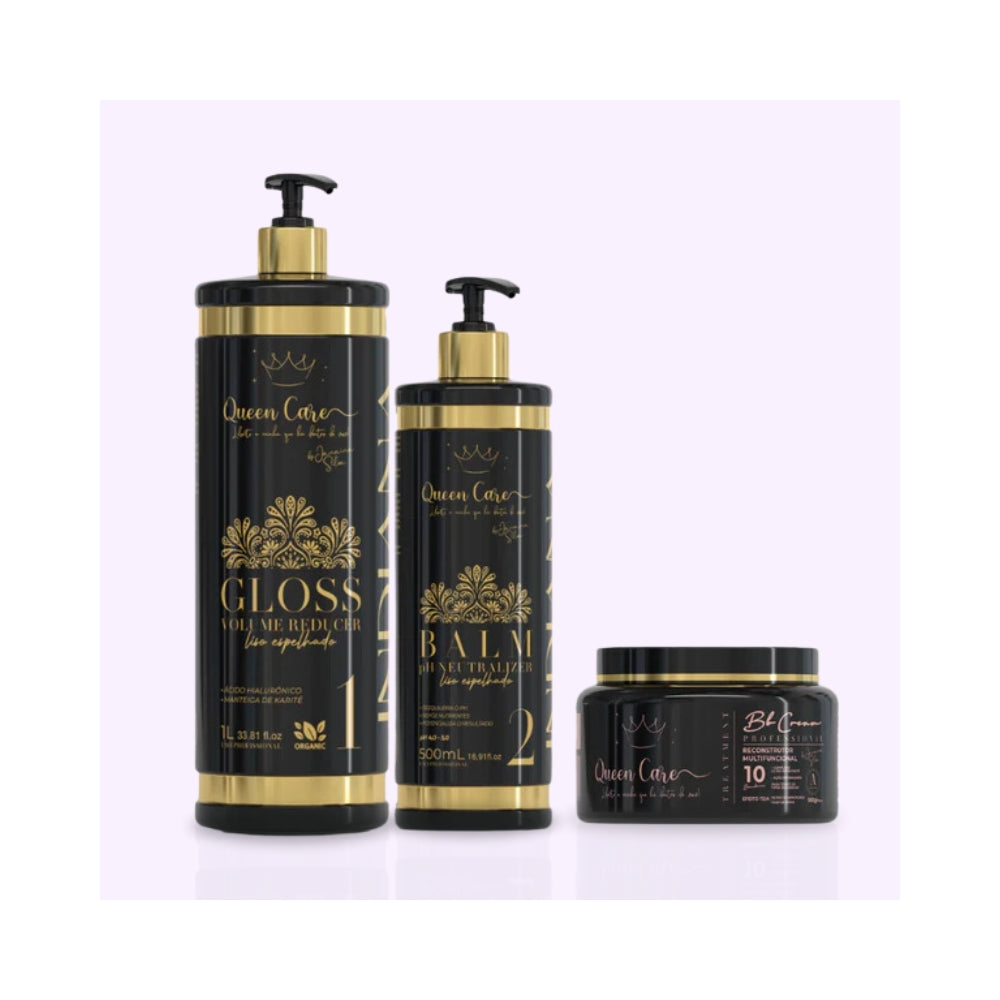 Queen Care | Donna Indiana | Kit lissage indien + masque