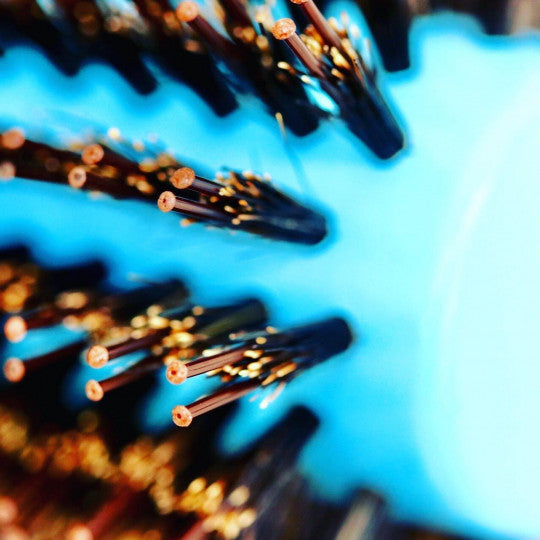 The Power Styler Daroko | Brosse ronde bleue | Moyenne