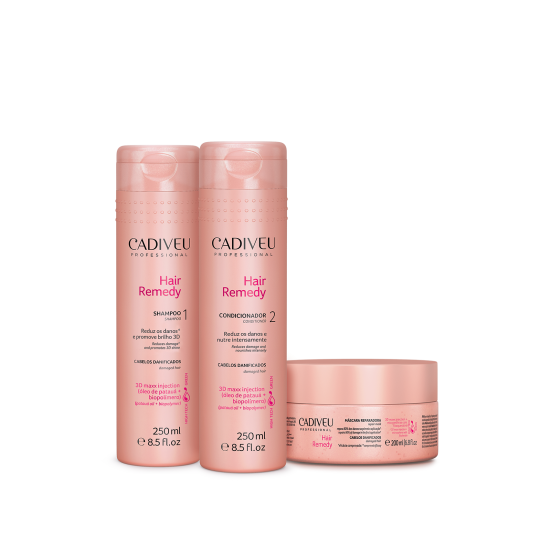 Cadiveu | Hair Remedy | Pack routine entretien