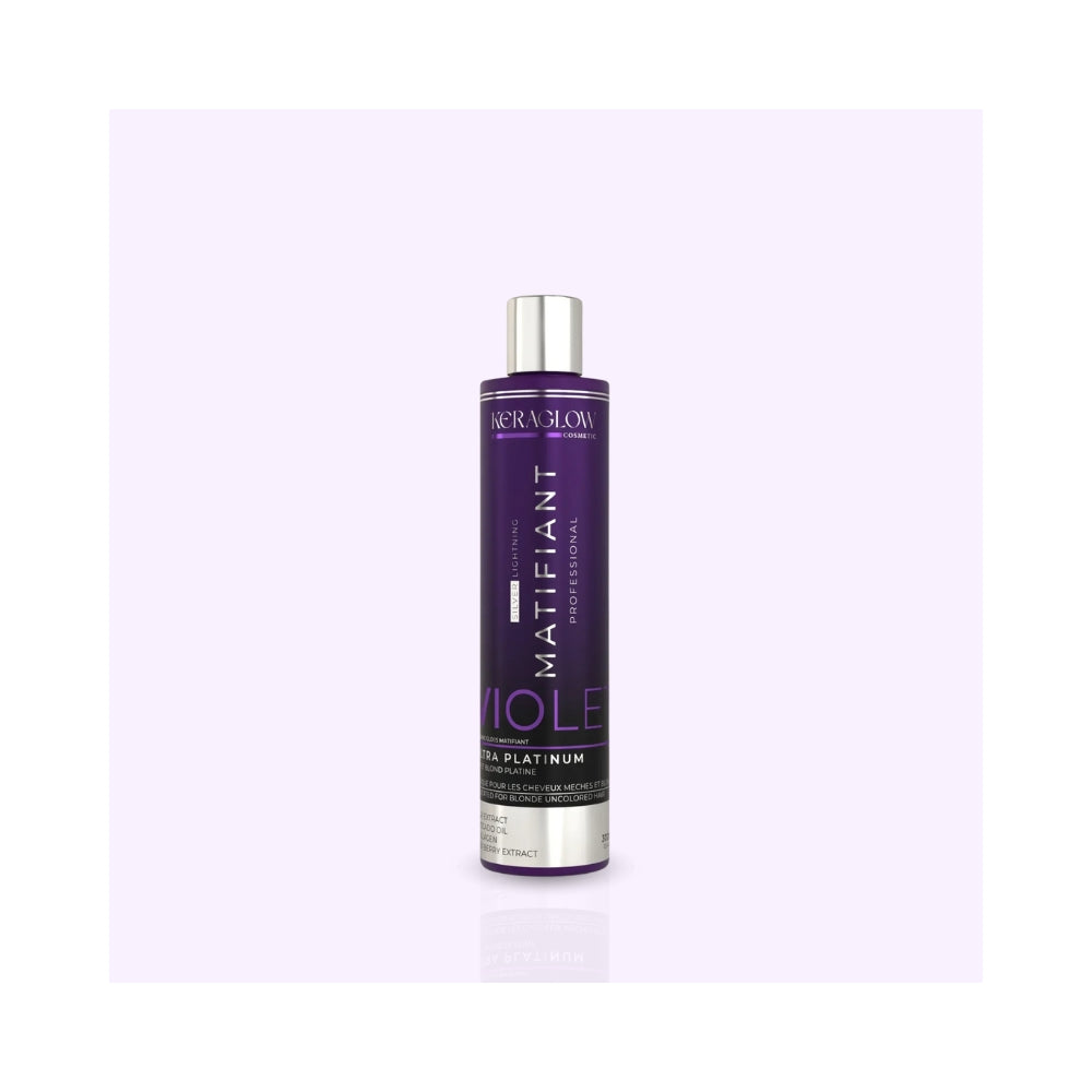 KERAGLOW | Ultra Platinum Violet | Gloss Matifiant - 300ml