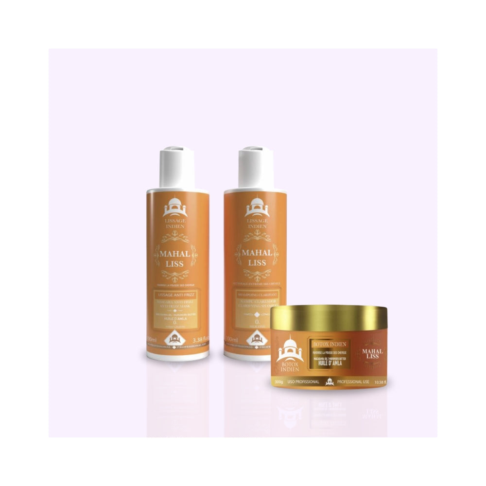 MINI KIT : Mahal Liss® | Indien | Kit Lissage Indien & Botox
