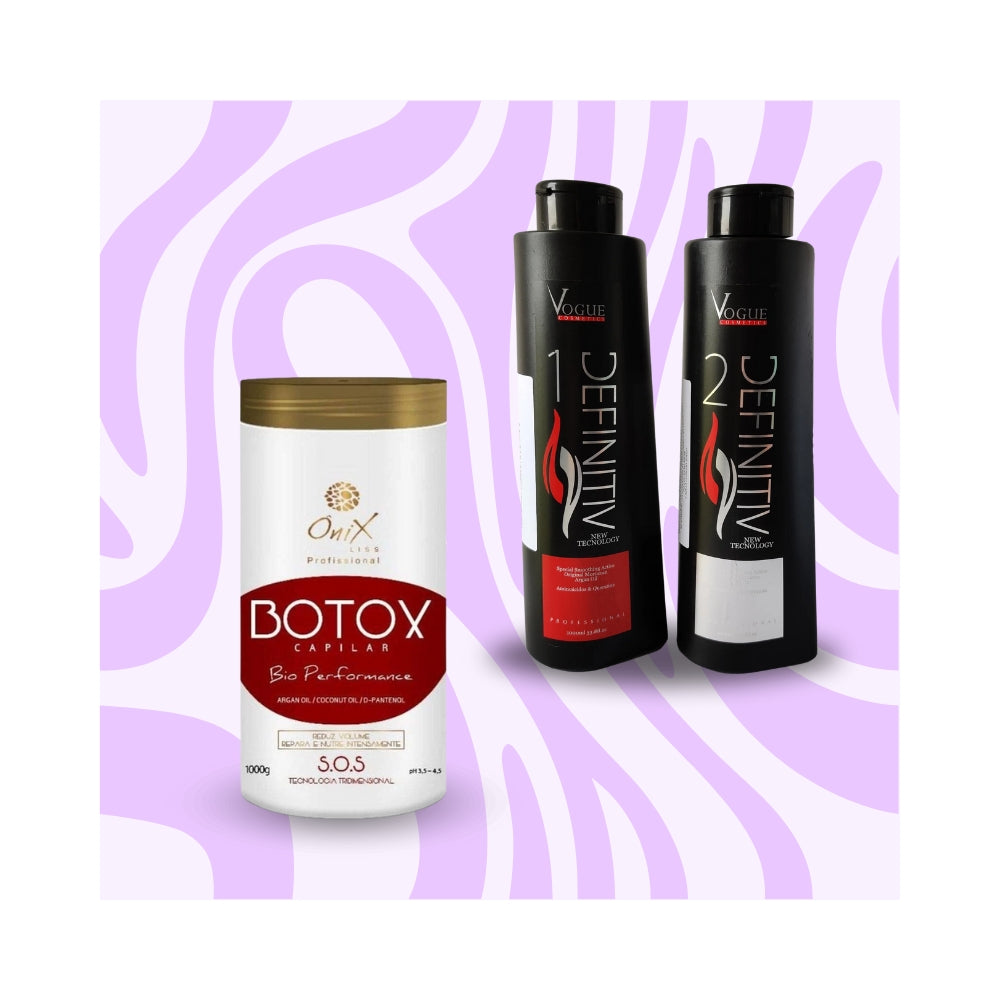 Mix&Liss | Vogue Definitiv & Botox Ônix Liss | Lissage brésilien + Botox