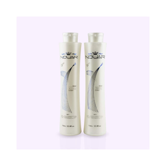 Nouar | Maxx Platinum | Kit lissage brésilien - 2x1L