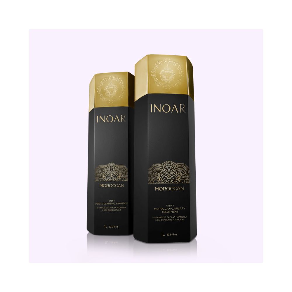 Inoar | Moroccan | Kit lissage Brésilien 2x1L